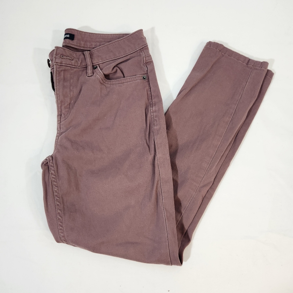 Calvin Klein Mauve Purple Ankle Skinny Jeans Pants Size 4